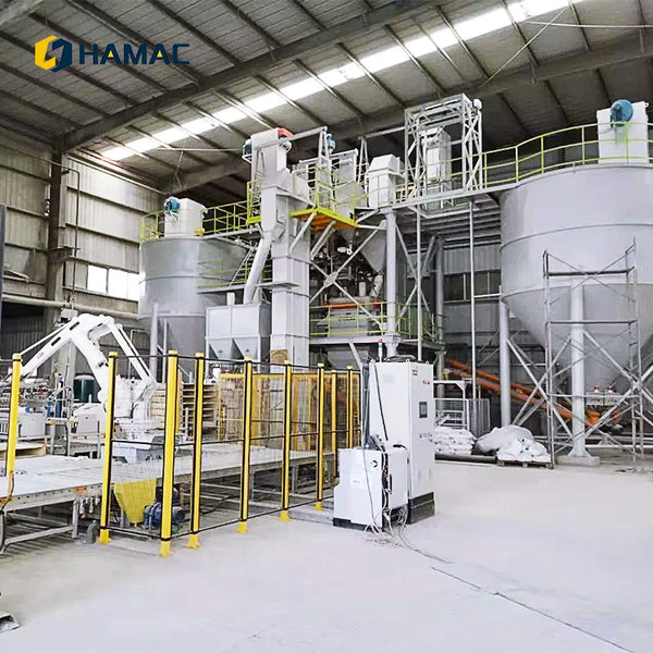 Automatic Dry Mixing Mortar Plant Line 10-30 T/H Dry Mortar Powder Blending Machine for Sale