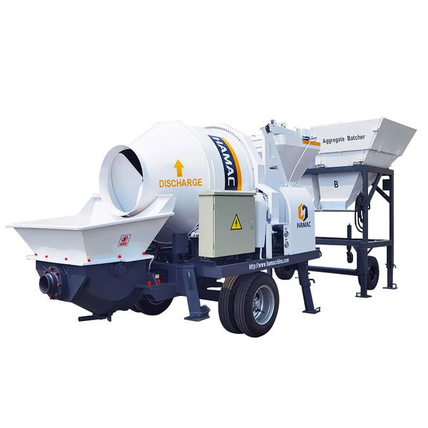 Concrete Mixer with Pump Machine Engine Pumping Concrete Mixer Pipe Price Concrete Mixer Truck with Pump