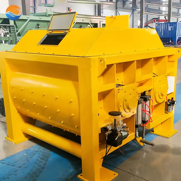 Twin Shaft Concrete Mixer for Precast Plant 05m³ 1m³ JS500 JS1000 Heavy Duty Design Fast Mixing Cement Machine