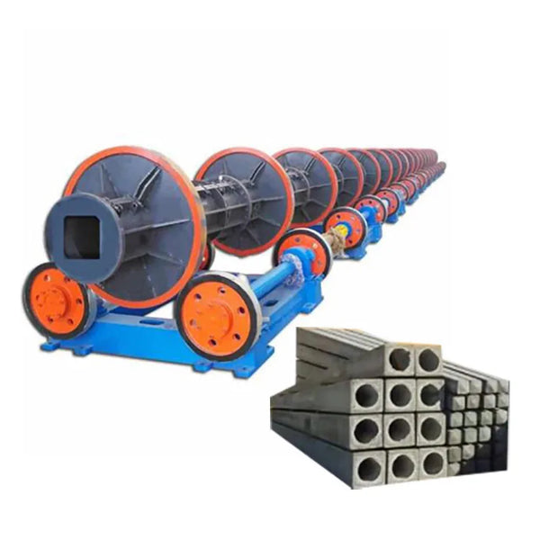 2024 Haiyu New Product Explosion Machines Used in Making Electric H Type  Poles  Pole Concrete Machine