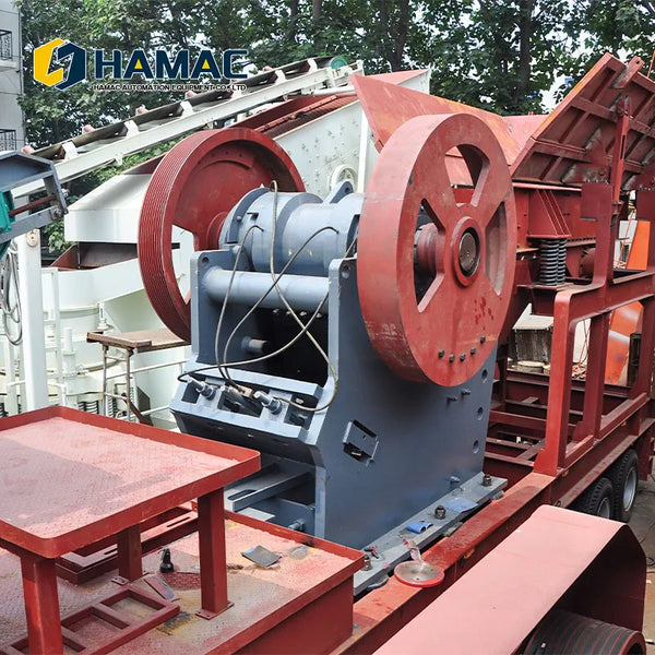 High Capacity 100 Tph Stone Crushing Machine PE 500*700 Model Jaw Crusher for Dolomite Rock