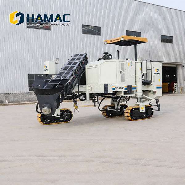 Fabricante de pavimentadora deslizante de caucho de tamaño mini NC600 
