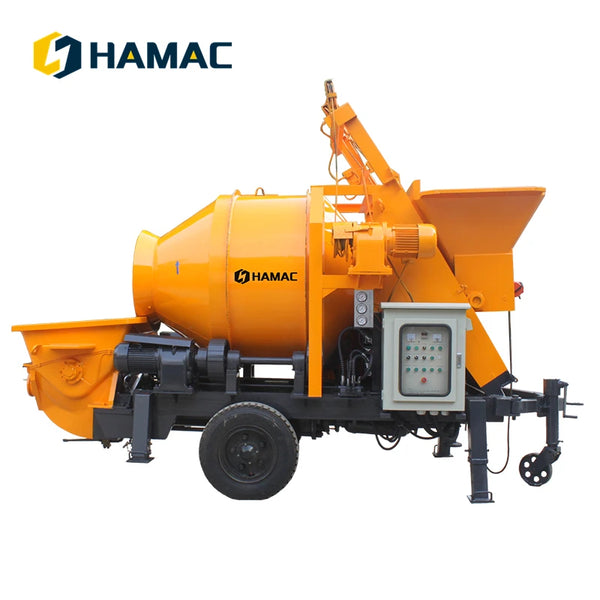 High Performance DHBT15 diesel Driven Concrete Mixer with Pump